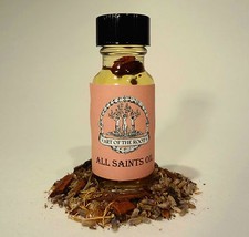 All Saints Oil Blessing Success Healing Hoodoo Voodoo Wiccan Pagan Conjure Spell picture