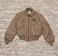 Flyers Cold Weather 45/P Pilot Flight Bomber Jacket Military Men’s Large Read picture