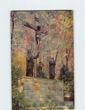 Postcard Calvary Scene, National Shrine Grotto Of Lourdes, Emmitsburg, Maryland picture