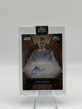 2024 Topps Chrome Black Star Wars Denise Gough Dedra Meero Duality Auto /25 picture