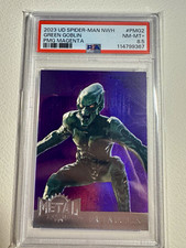 2023 UD Spider-Man No Way Home Green Goblin PMG Magenta PSA 8.5 highest grade picture