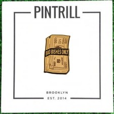 ⚡RARE⚡ PINTRILL x MISS BISH 100 DOLLAR BILLS PIN *BRAND NEW* LIMITED EDITION 💵 picture