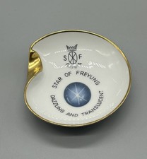 Vintage Tirschenreuth Star of Freyung Sapphire Jewelry Store Ad Ashtray Dish picture