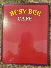 Twilight Zone Mystic Seer Busy Bee Cafe Menu--RARE picture