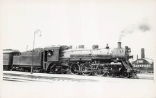 RPPC Wabash Train Railroad Depot Great Western Railway Coal Photo Postcard F16 picture