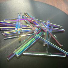 10pcs Defective Long Prism Optical Glass Physics Decorative Prism for DIY picture