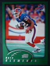 NFL 264 Nate Clements Buffalo Bills Transactions Topps 2002 picture