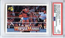 1990 -DONALD TRUMP/ULTIMATE WARRIOR- PSA 9 Classic WWF Wrestling Rookie Card- RC picture