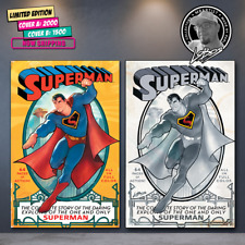 COMIC BOOK | SUPERMAN #1 FACSIMILE: EXCLUSIVE VARIANT by Pablo Villalobos picture