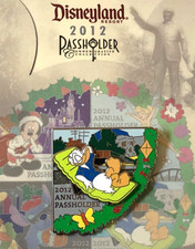 Disneyland Resort Annual Passholder Donald Duck 2012 Pin LE picture
