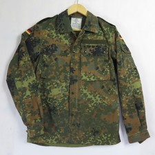 Deu Wahler German Camo Shirt Men's Chest 41 GrNr6 Olive Gold Field Jacket 2007 picture