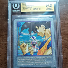 Bandai Dragon Ball 2025 FU Manga Energy Marker Frieza & Son Goku E7 BGS 9.5 picture