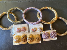 Vintage Handmade Philippines SeaShell Jewelry Mixed Lot picture