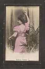 Adele Verly 1900-1930 Fama de Cuba, Tobacco Card Venezuela *Rare picture