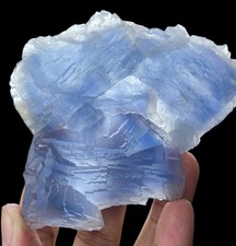 195 Grams Natural Color Change Fluorite Cluster from Balochistan Pakistan picture