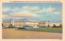 Bendix Westinghouse Automotive Air Brake Co Elyria Ohio Office Factory Postcard picture