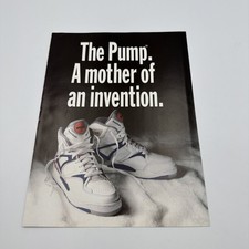 1990 Reebok Pump Basketball Cross Tennis Shoes 6 page vintage print Ad picture