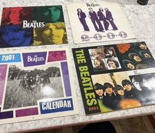 The Beatles Calendars (Lot of 4) 1994, 2000, 2001 & 2003. Great Condition. picture