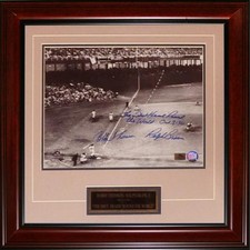Ralph Branca and Bobby Thomson Dual Autographed