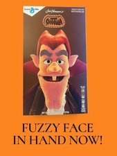 Count Chocula Jim Henson's Monster Cereal Collector Box - FUZZY FACE - IN HAND picture