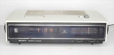 Vintage Sony TFM C660W AM FM Solid State Digimatic Flip Clock Radio picture