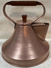 RARE Vtg A.G.A. Correa & Son Copper Ship’s Captain Kettle- Nautical Bell Shape picture