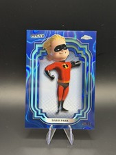 2024 Topps Chrome Disney Dash Parr Blue Lava Refractor/75 picture