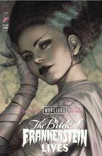 UNIVERSAL MONSTERS BRIDE OF FRANKENSTEIN LIVES #1 CVR J STANLEY ARTGEM PRE SALE picture