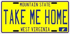 John Denver TAKE ME HOME Country Roads early 1970's West Virginia License plate picture