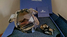 SWAROVSKI  Crystal Figurines  Set of 2- TOMASO and  TOMASINO Dogs  Box COA MINT picture