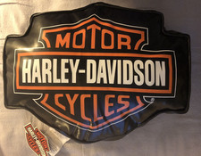NEW 2008 Harley-Davidson Motorcycles PVC Pillow 14” x 12” Accent Lounge Man Cave picture