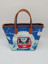 Dooney And Bourke Disney 2022 Skyline Mickey & Minnie Satchel Handbag picture