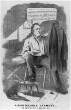 James Buchanan 1856 Political Cartoon Cuba Ostend Manifesto Currier & Ives picture