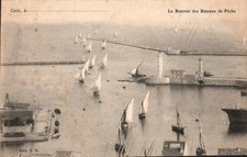 Cette (Sete) - Fishing boats returning to harbour - Antique Postcard - c. 1910 picture
