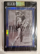 2023 GAS Arnold Schwarzenegger Built to Perfection AS-1 Blue Foil /50 Sealed picture