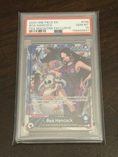 2025 One Piece Boa Hancock PSA Magazine Exclusive #038 PSA 10 picture
