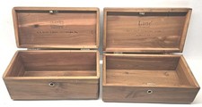 2x Vintage Lane Cedar Chest Salesman Sample Trinket Boxes Pennsylvania picture