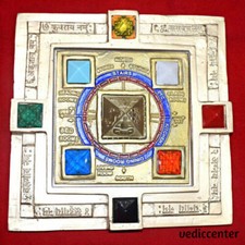 Rare Accurate Antique Vastu Purush Pyramid Yantra For Vastu Correction In Home picture