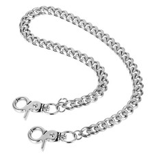 Pants Wallet Chain for Men Women, Heavy Duty Metal Pants Chain, 20 Inch Stainles picture