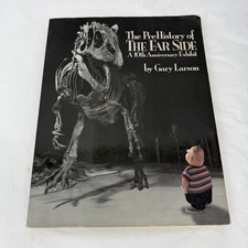 The PreHistory of The Far Side 10th Anniversary Exhibit Book Gary Larson Vintage picture