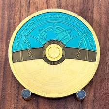 CBP Office of Field Operations Pokemon Themed Challenge Coin  M#16 picture