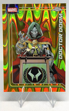 Topps 2026 Marvel Topps Chrome Doctor Doom #028 Gold Raywave /50 picture