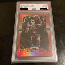 2019 20 Panini Prizm Hawks / De'Andre Hunter Red Prizm /299 251 Gem Mint PSA10 R picture