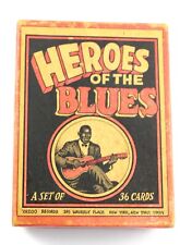 Vintage Heroes Of The Blues 36 Card Set R. Crumb Artist 1st Printing 1980 Yazoo picture