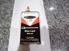 VINTAGE  MERCURY QUICKSILVER  Storage Seal 8 OZ. can picture