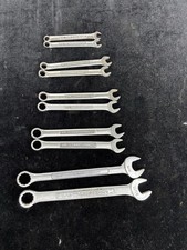 10 pc Craftsman Wrench Lot Vintage SAE 5/16 3/8 7/16 1/2 11/16 picture