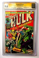 The Incredible Hulk #181 - CGC 9.6, Signed by All 3, 1st Full App of Wolverine picture
