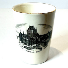 CHATEAU FRONTENAC QUEBEC CANADA Souvenir ANTIQUE CHINA ROYAL WINTON CUP picture