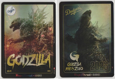 Dodgers Godzilla Card Game Lot: 2023 Godzilla & 2026 Godzilla Minus Zero Cards picture