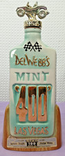 1970 DEL WEBBS MINT 400 LAS VEGAS JIM BEAM KENTUCKY BOURBON WHISKEY DECANTER picture
